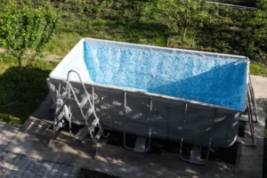 above ground pool in vancouver wa before removal and hauling